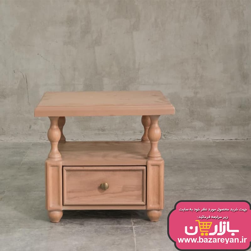 میز جلومبلی و عسلی روتی پایه ستونی رنگبندی سفارشی ارسال به سراسر کشور — تصویر ۲