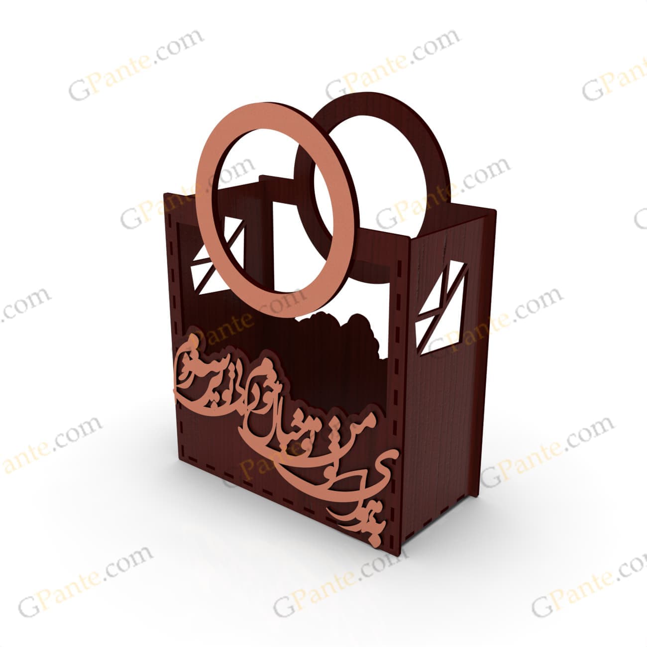 طرح لیزر باکس گل و هدیه آرشا — تصویر ۶