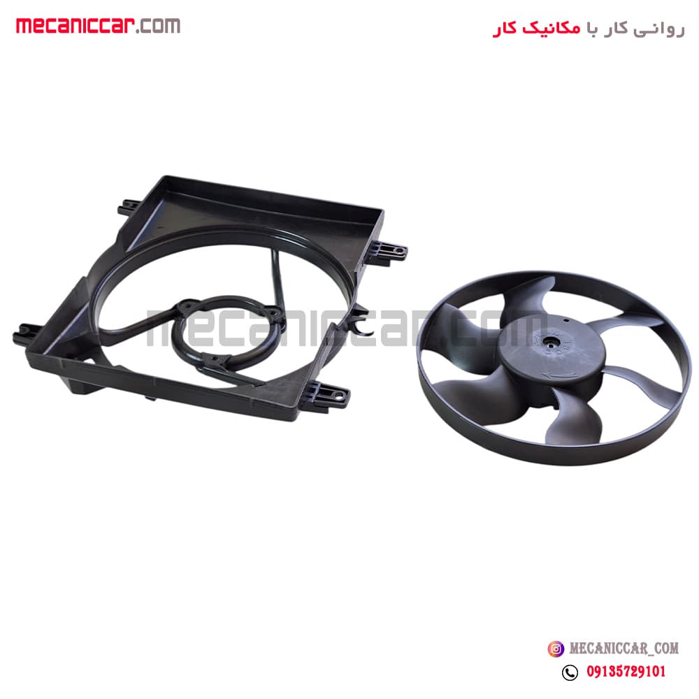 پروانه فن بهینه توربو با دیاق پراید و تیبا و کوئیک ایده ساخت — تصویر ۲