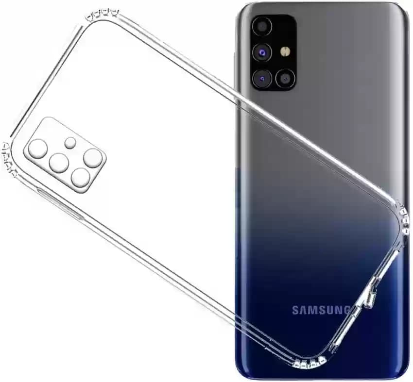 قاب گوشی سامسونگ Galaxy M31S مدل ژله ای شفاف