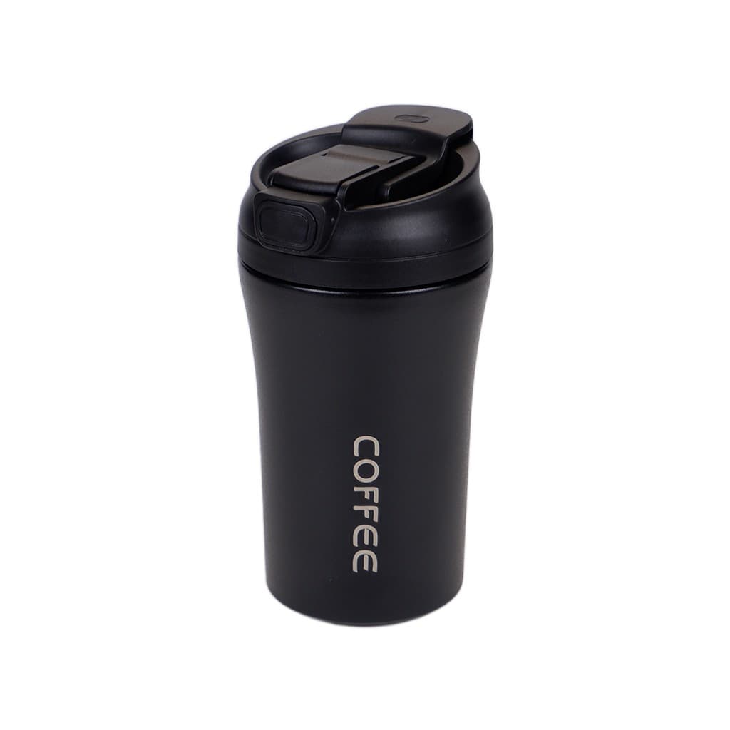 تراول ماگ دوجداره COFFEE نی‌دار ظرفیت 400ml