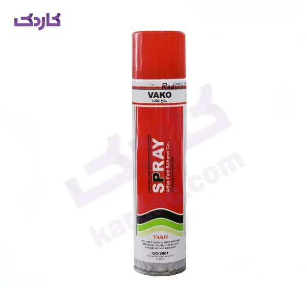 اسپری رنگ قرمز واکو حجم 300ml