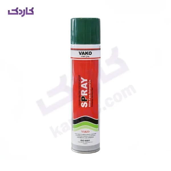 اسپری رنگ سبز سیر واکو حجم 300ml