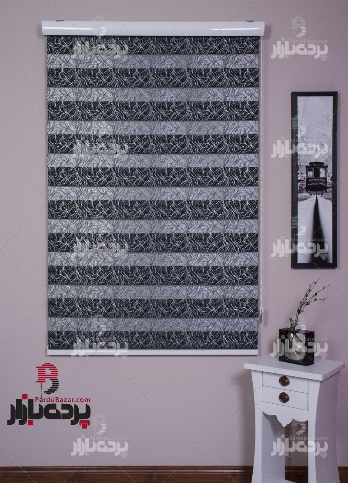 پرده زبرا تک سایز ZS-603 — تصویر ۲