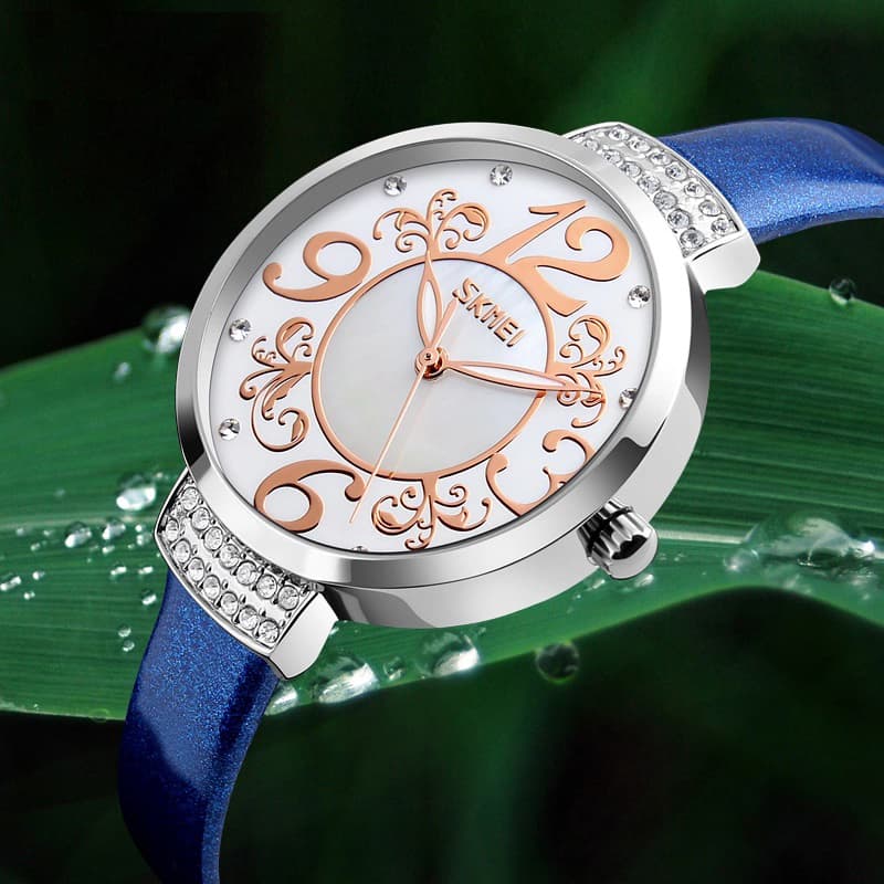 ساعت مچی زنانه اسکمی ( SKMEI ) مدل 9160blue — تصویر ۲