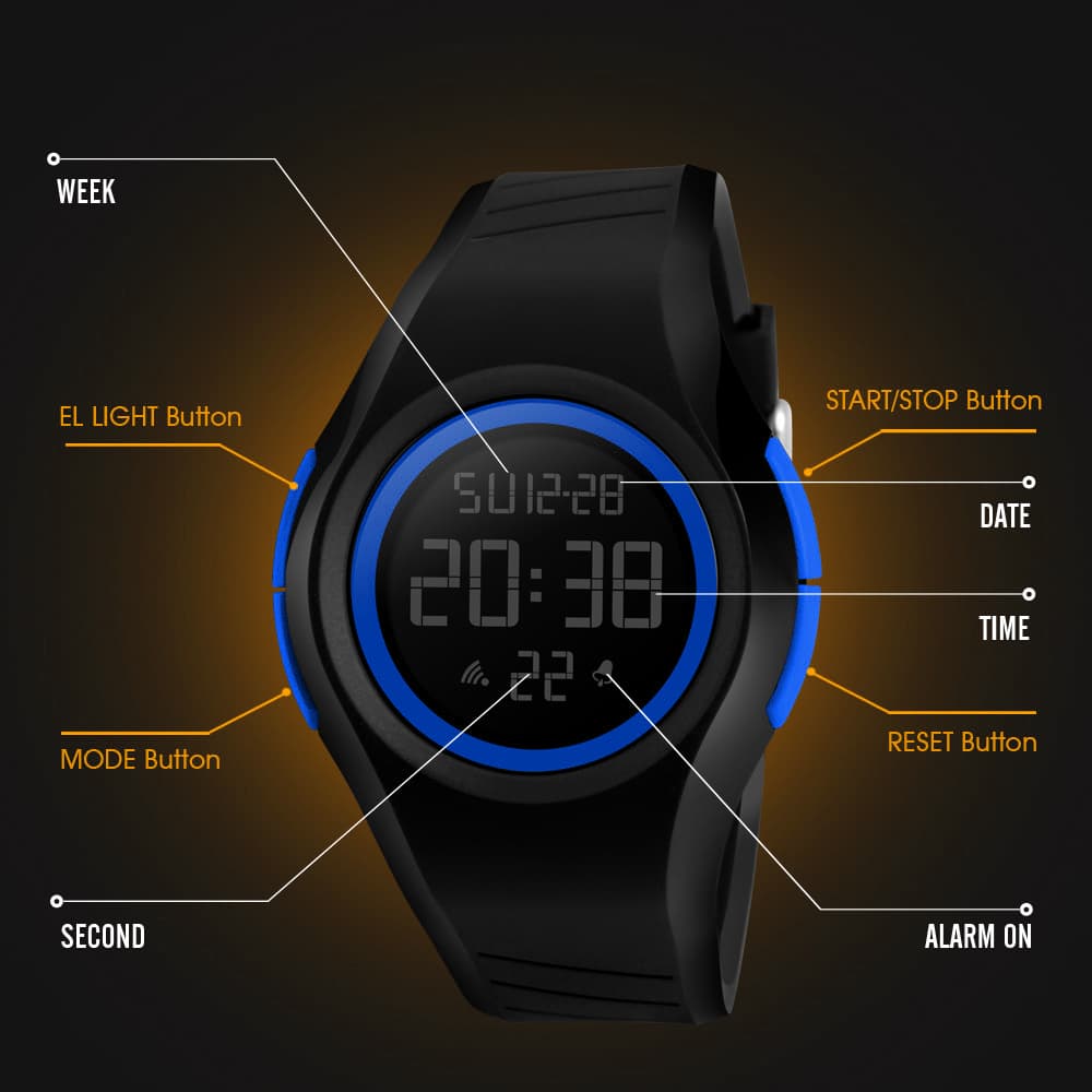 ساعت مچی مردانه اسکمی ( SKMEI ) مدل 1269blue — تصویر ۵