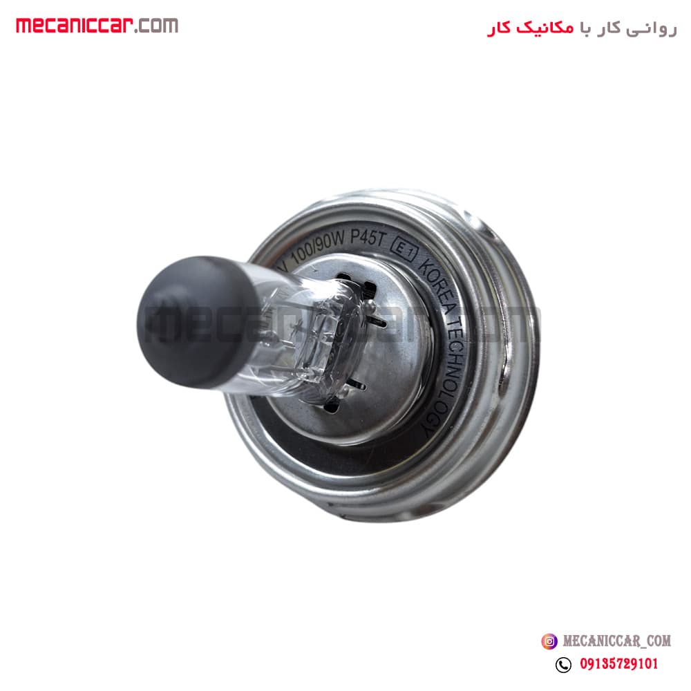 لامپ چراغ جلو گرد وات پایین H4 12V 60/55W پیکان — تصویر ۳