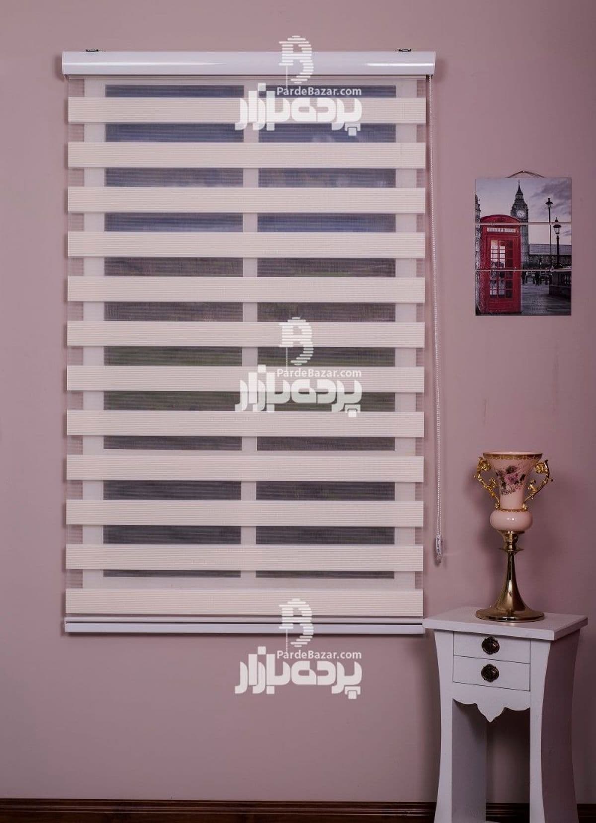 پرده زبرا تک سایز DANE V-02 — تصویر ۲