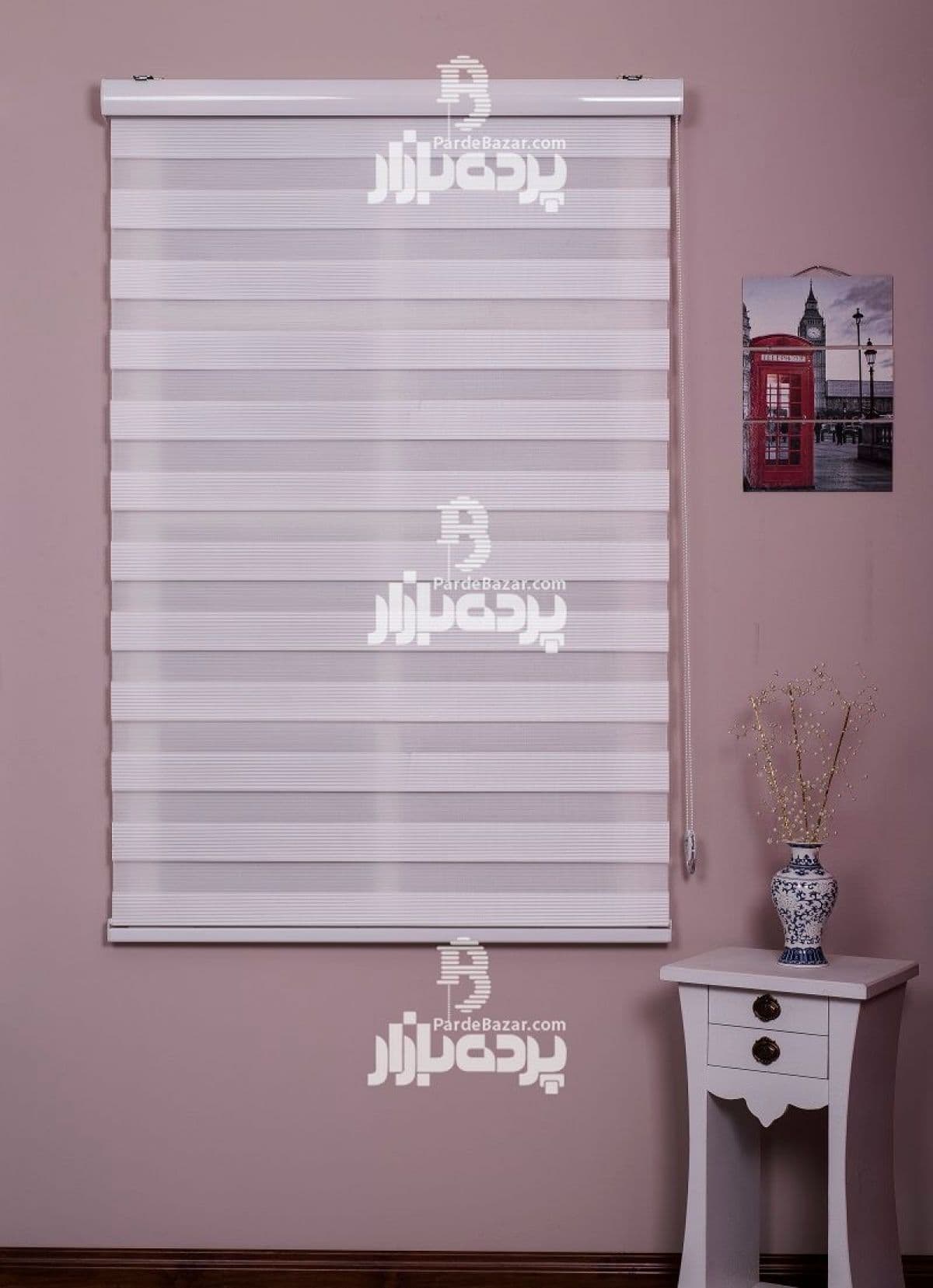 پرده زبرا تک سایز DANE V-17