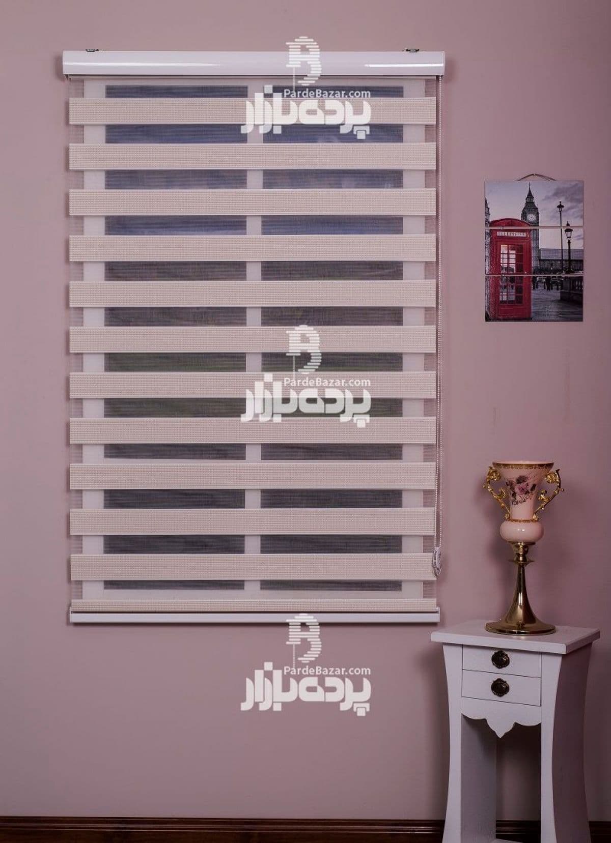 پرده زبرا تک سایز DANE V-18 — تصویر ۲