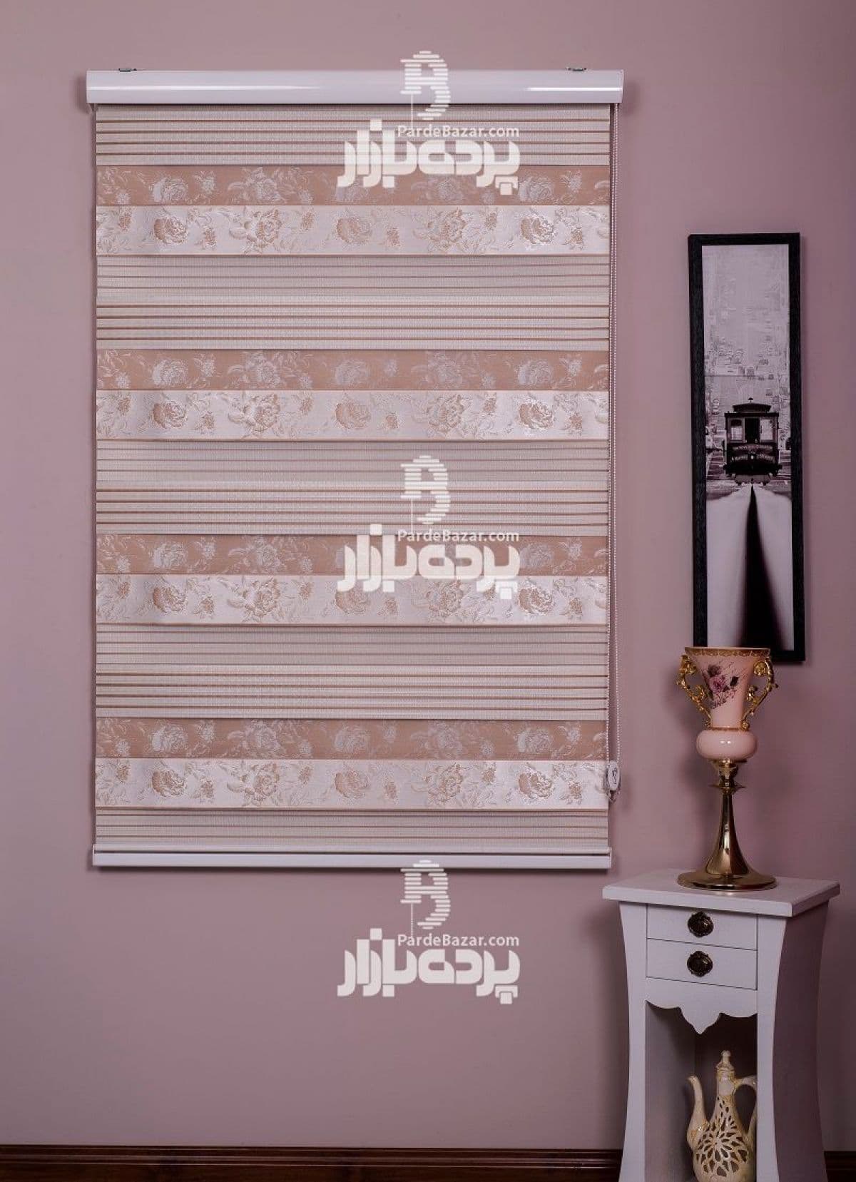 پرده زبرا تک سایز AZUSA V-01