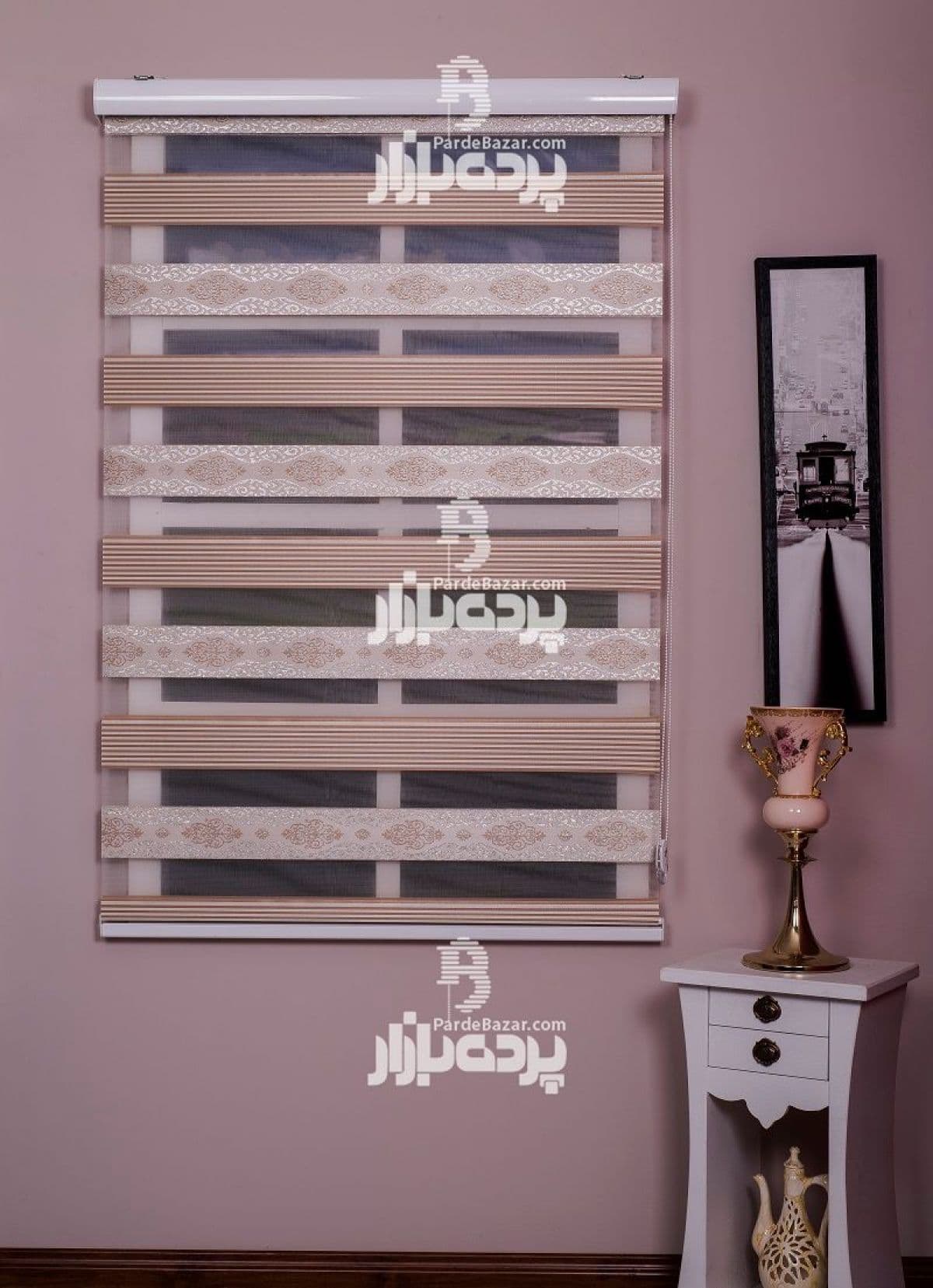 پرده زبرا تک سایز AVENAL V-01 — تصویر ۲