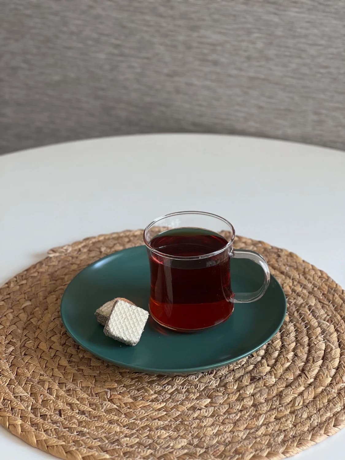 پیش دستی چینی طرح ایکیا – رنگ سبز یشمی — تصویر ۳