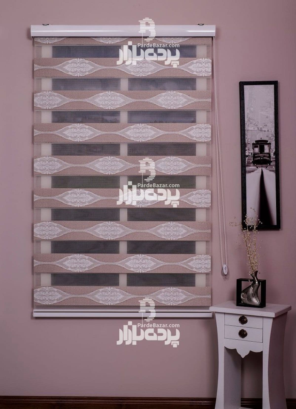 پرده زبرا تک سایز BOISE V-03 — تصویر ۲