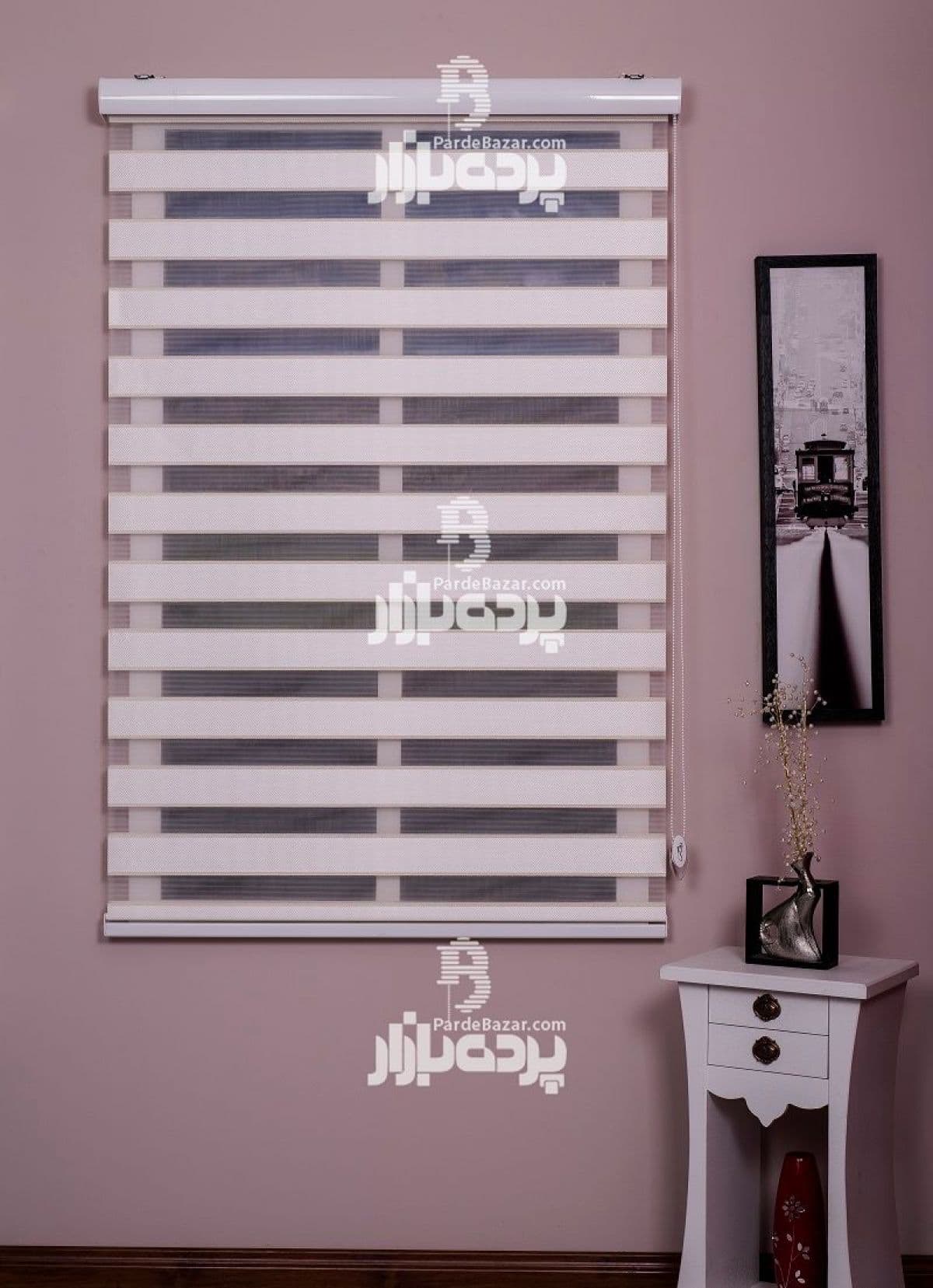 پرده زبرا تک سایز ADRIA V-01 — تصویر ۳