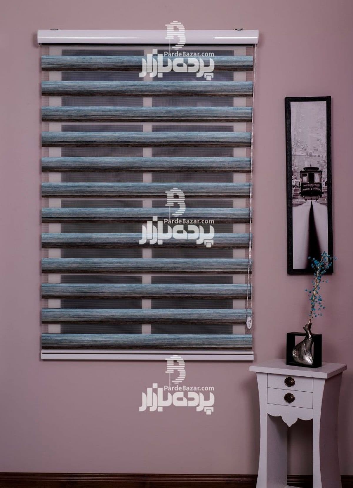 پرده زبرا تک سایز BRISTOL V-05 — تصویر ۲