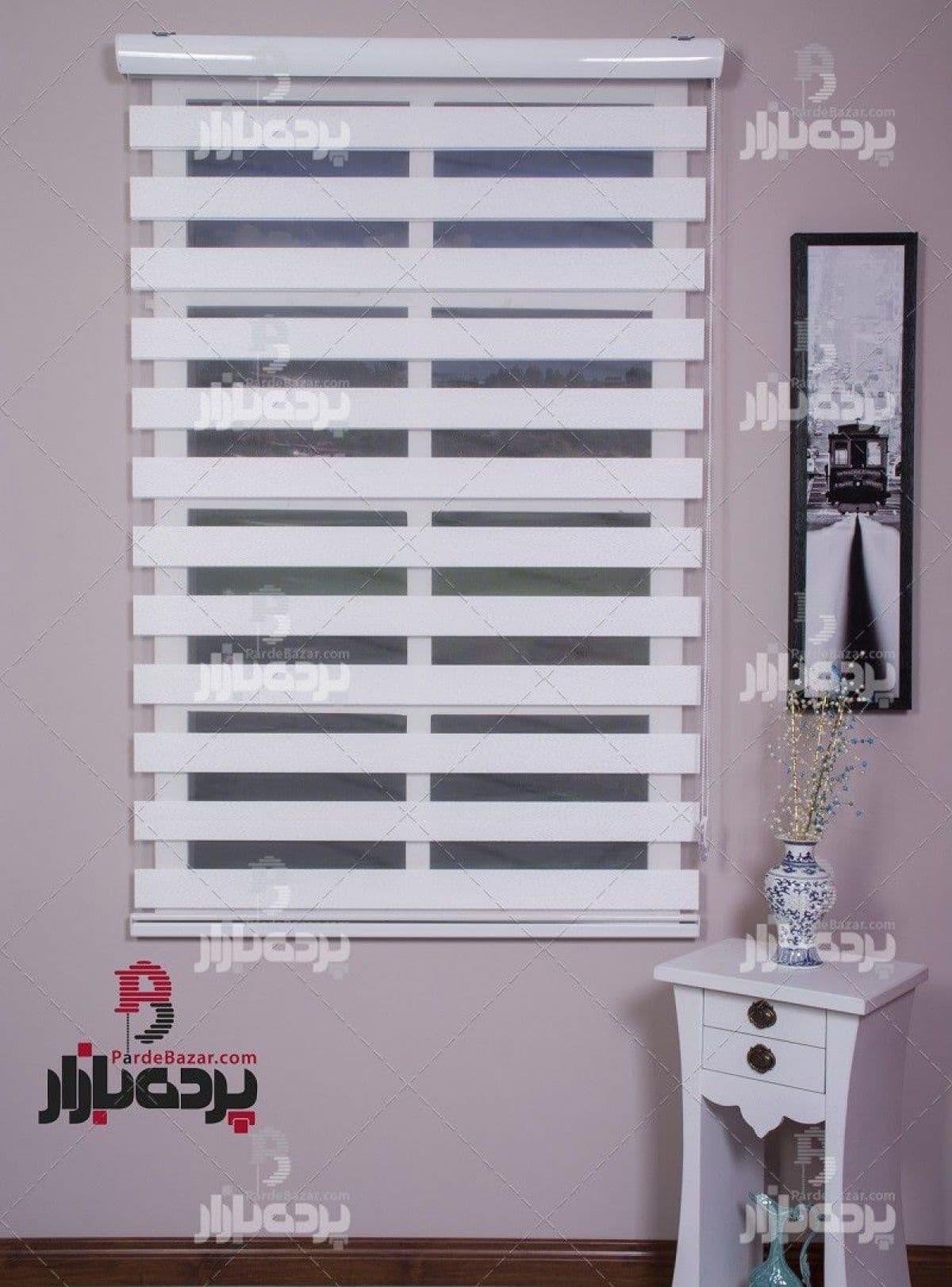پرده زبرا تک سایز MONO V-01