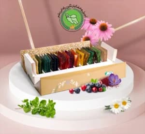 بسته هدیه مهر گیاه