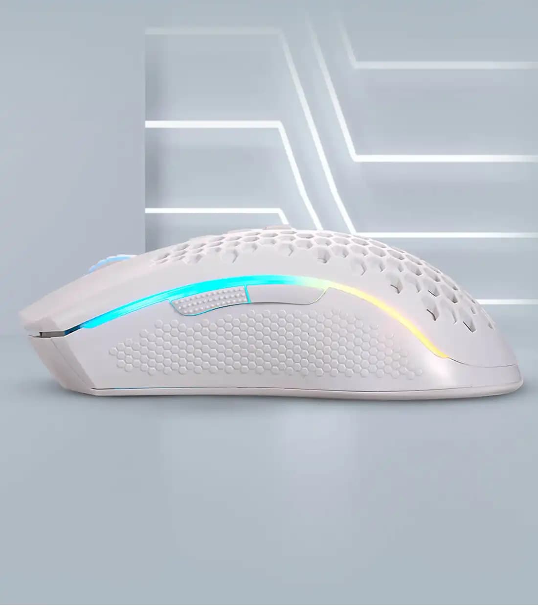 موس ردراگون REDRAGON STORM M808 KS WHITE — تصویر ۵