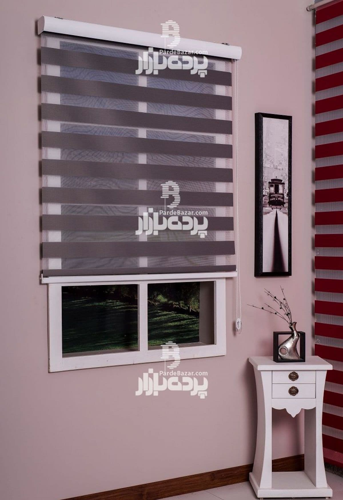 پرده زبرا تک سایز MONO V-06 — تصویر ۳