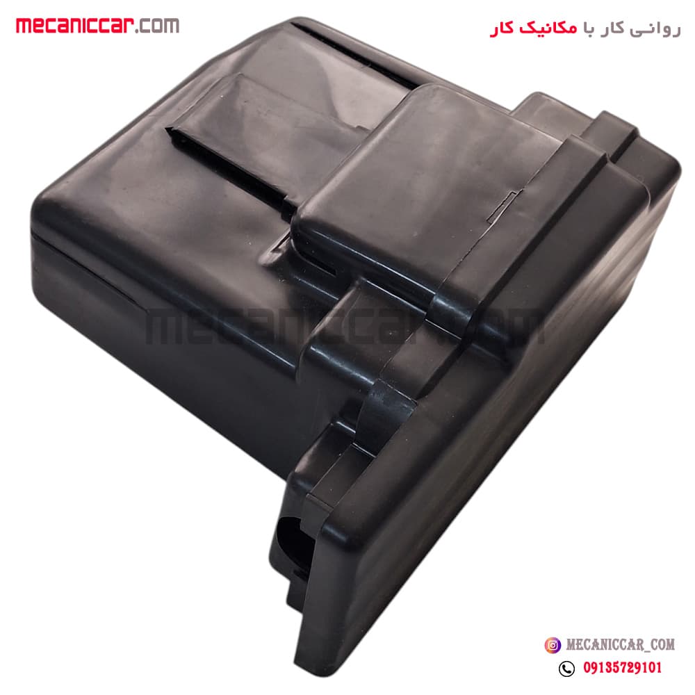 قاب محافظ جعبه ایسیو (ecu) کامل با درب پژو 405 و پارس و سمند و پیکان — تصویر ۳