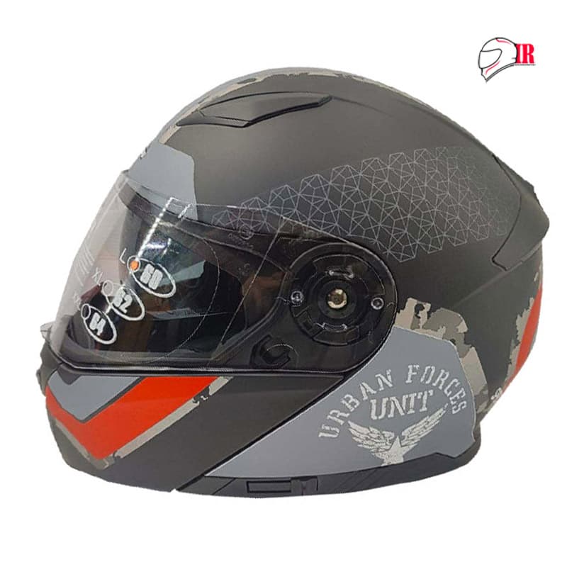 کلاه کاسکت فک متحرک راپیدو 950 طرح unit — تصویر ۳