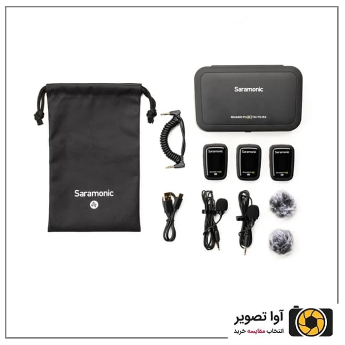 میکروفون بی سیم سارامونیک Saramonic Blink500PRO X B2 — تصویر ۷