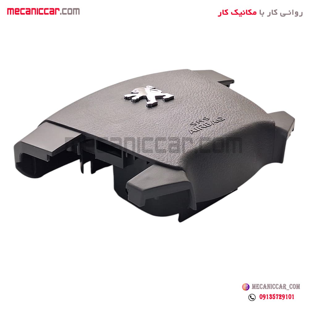 قاب (درپوش) ایربگ چپ کلید و ولوم رو فرمان پژو پارس هیرکان — تصویر ۲