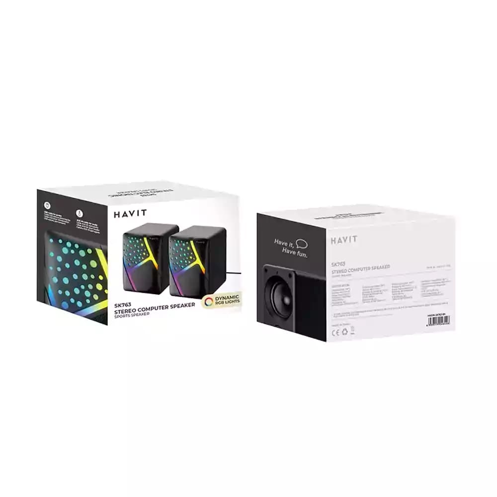 اسپیکر استریو هویت مدل SK 763 — تصویر ۲