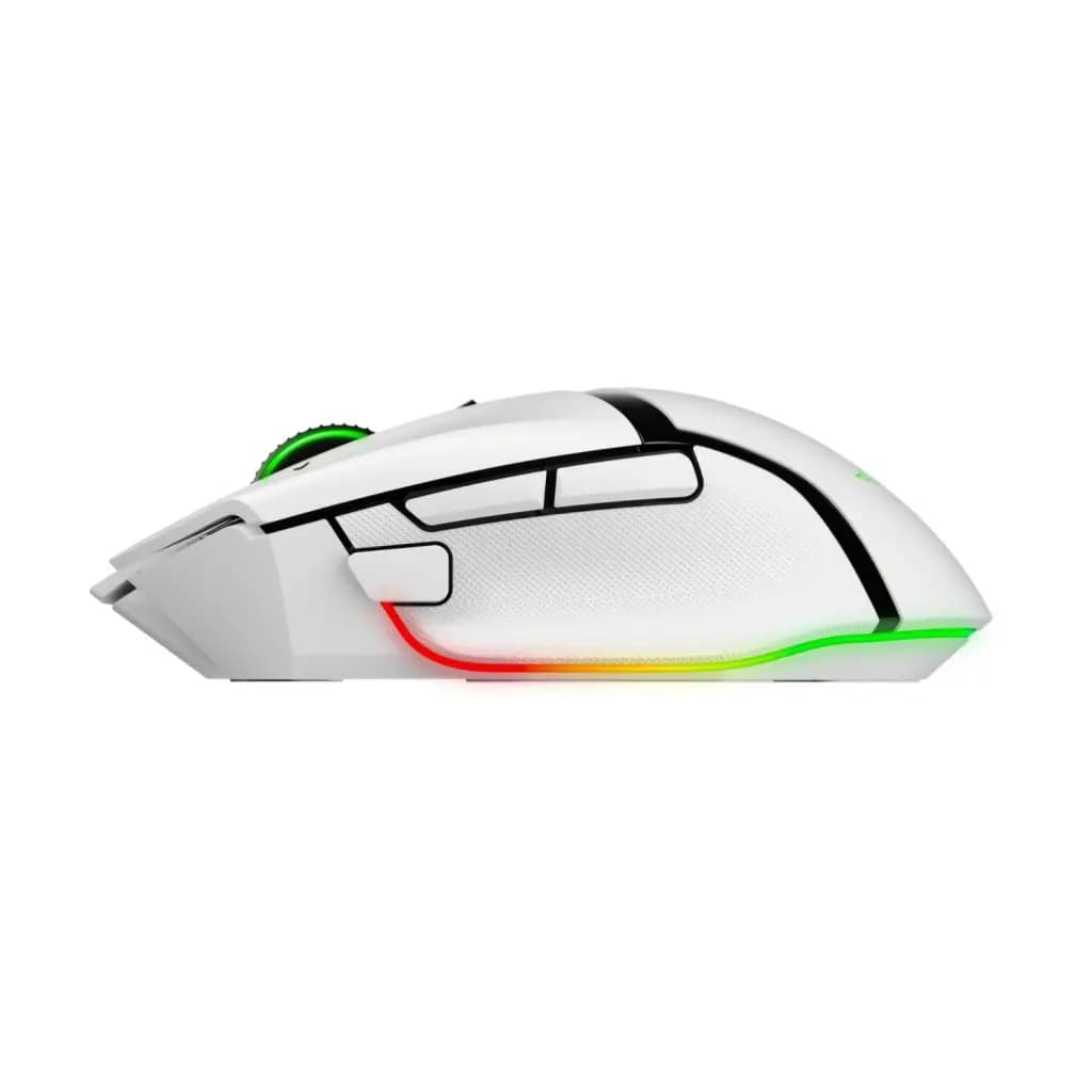 موس ریزر RAZER BASILIK V3 PRO WHITE — تصویر ۵