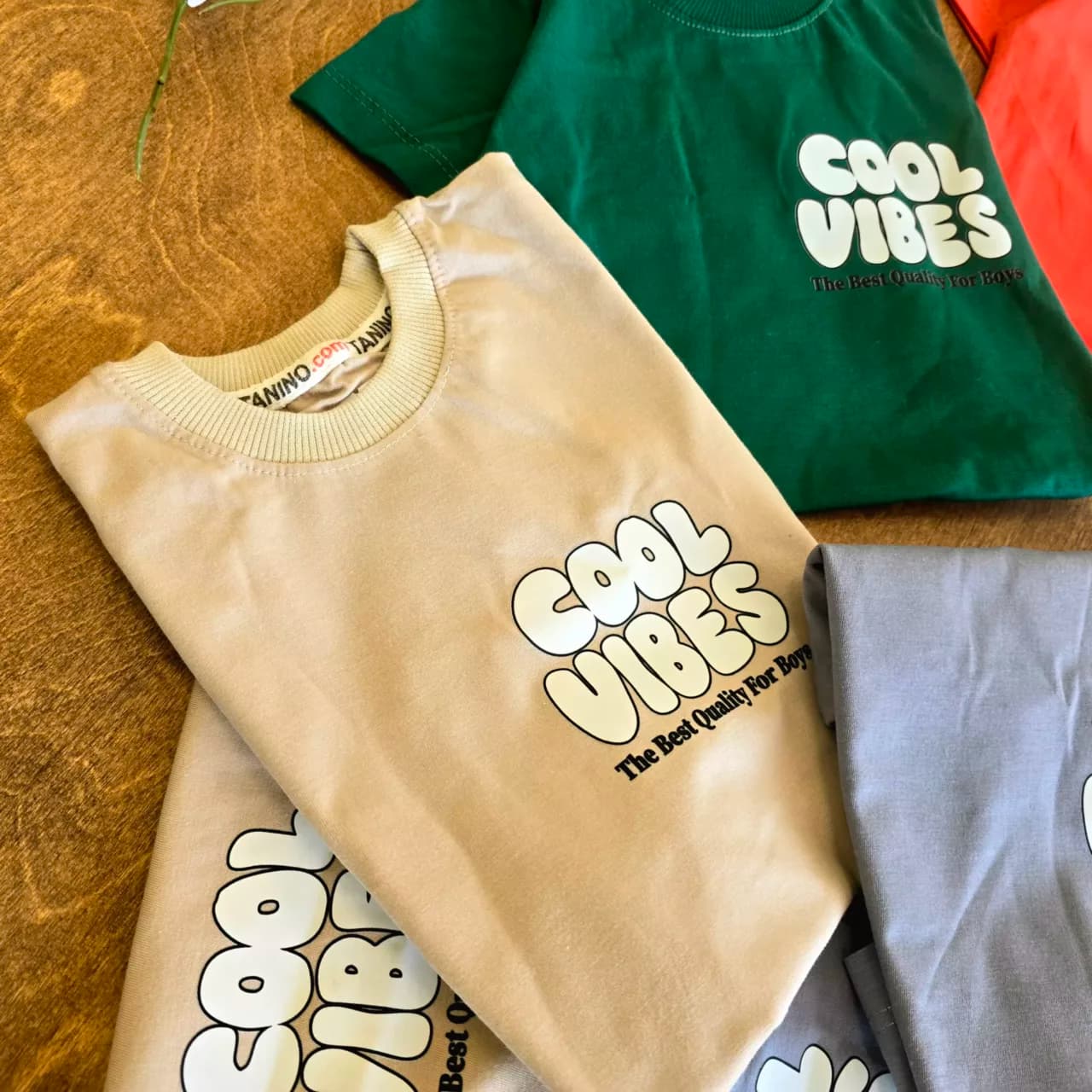 تیشرت شلوارک COOL VIBES سایز 35،40 کد 6593 — تصویر ۲