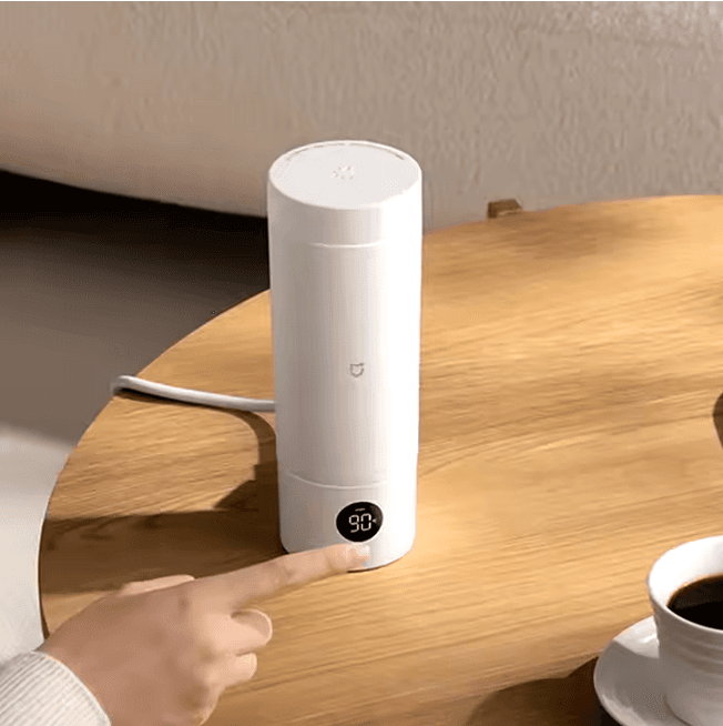 ماگ حرارتی شیائومی مدل Smart Portable Electric Heating Cup 2 -پلمپ/آکبند/اصل — تصویر ۴