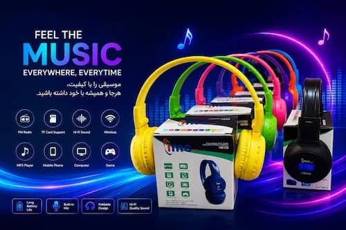 هدست بلوتوثی Imc مدل VB100 — تصویر ۲