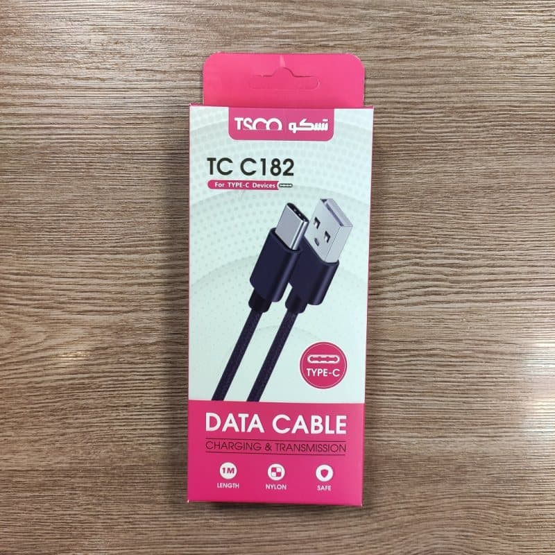 کابل شارژ تایپ سی TCC182 — تصویر ۳