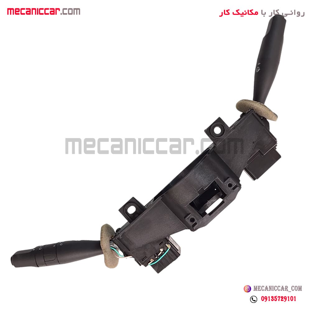 مجموعه دسته راهنما و برف پاکن و چراغ بدون بوق پژو پارس کروز ایساکو — تصویر ۳