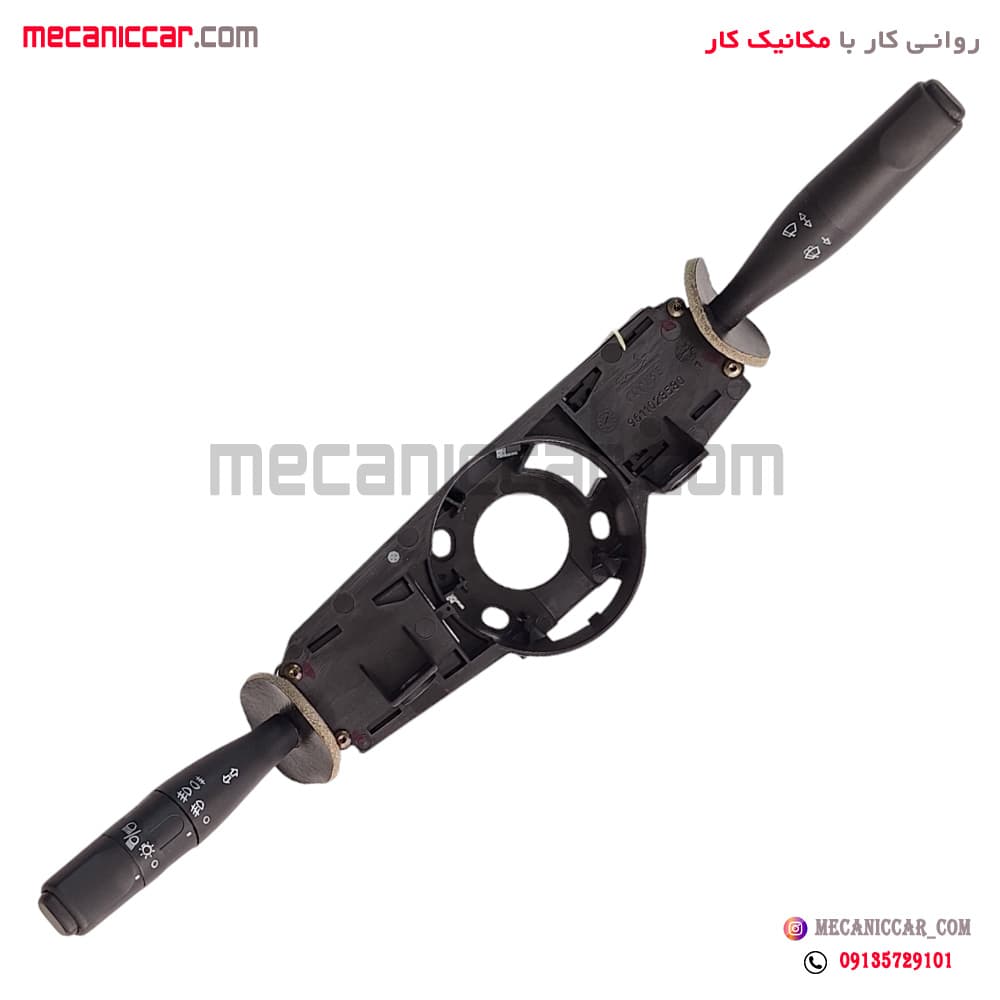 مجموعه دسته راهنما و برف پاکن و چراغ بدون بوق پژو پارس کروز ایساکو