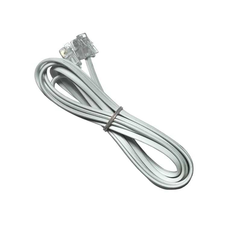 سیم سوکت تلفن ۱۰ متری – نری PVC مقاوم