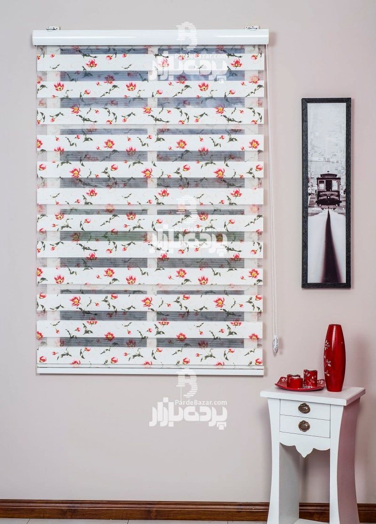پرده زبرا تک سایز DZ1012 V-01 — تصویر ۲