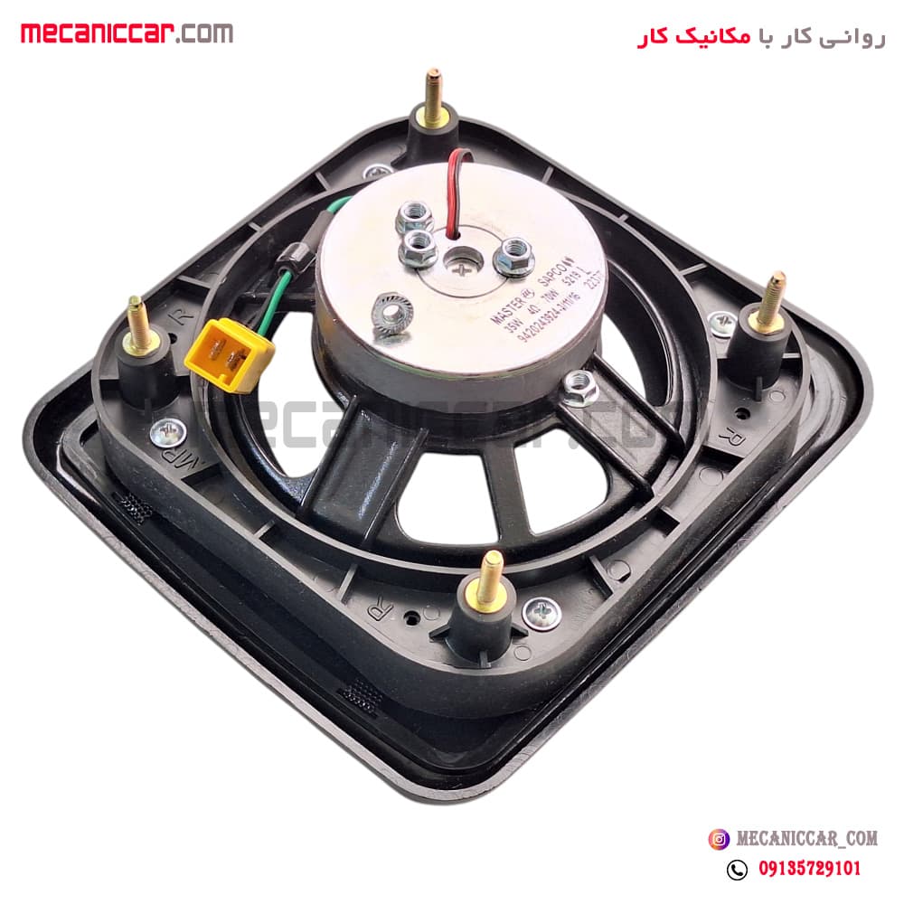 بلندگو با قاب طاقچه عقب پژو پارس چپ ایساکو — تصویر ۴