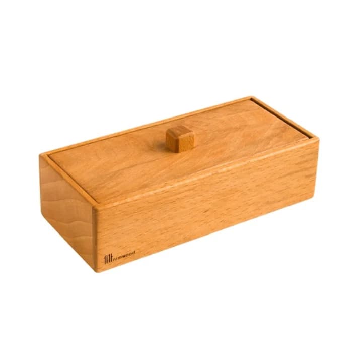 جای کارد چنگال چوبی نیم وود