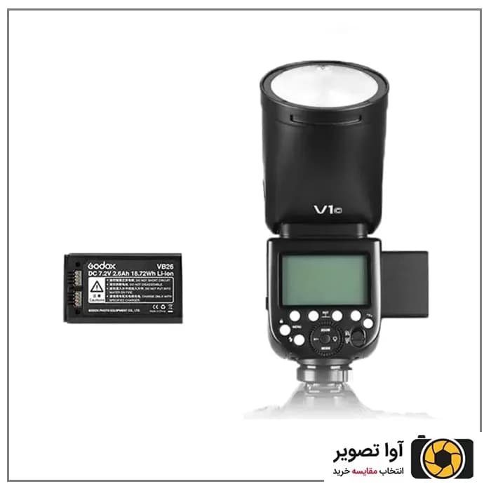 فلاش اسپیدلایت گودکس Godox V1 C for Canon — تصویر ۳