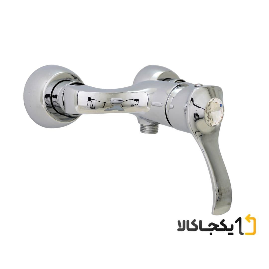 شیر حمام تهرانپارس مدل آنتیک کروم — تصویر ۲