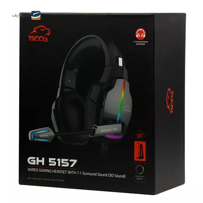 هدست گیمینگ تسکو GH5157 — تصویر ۲