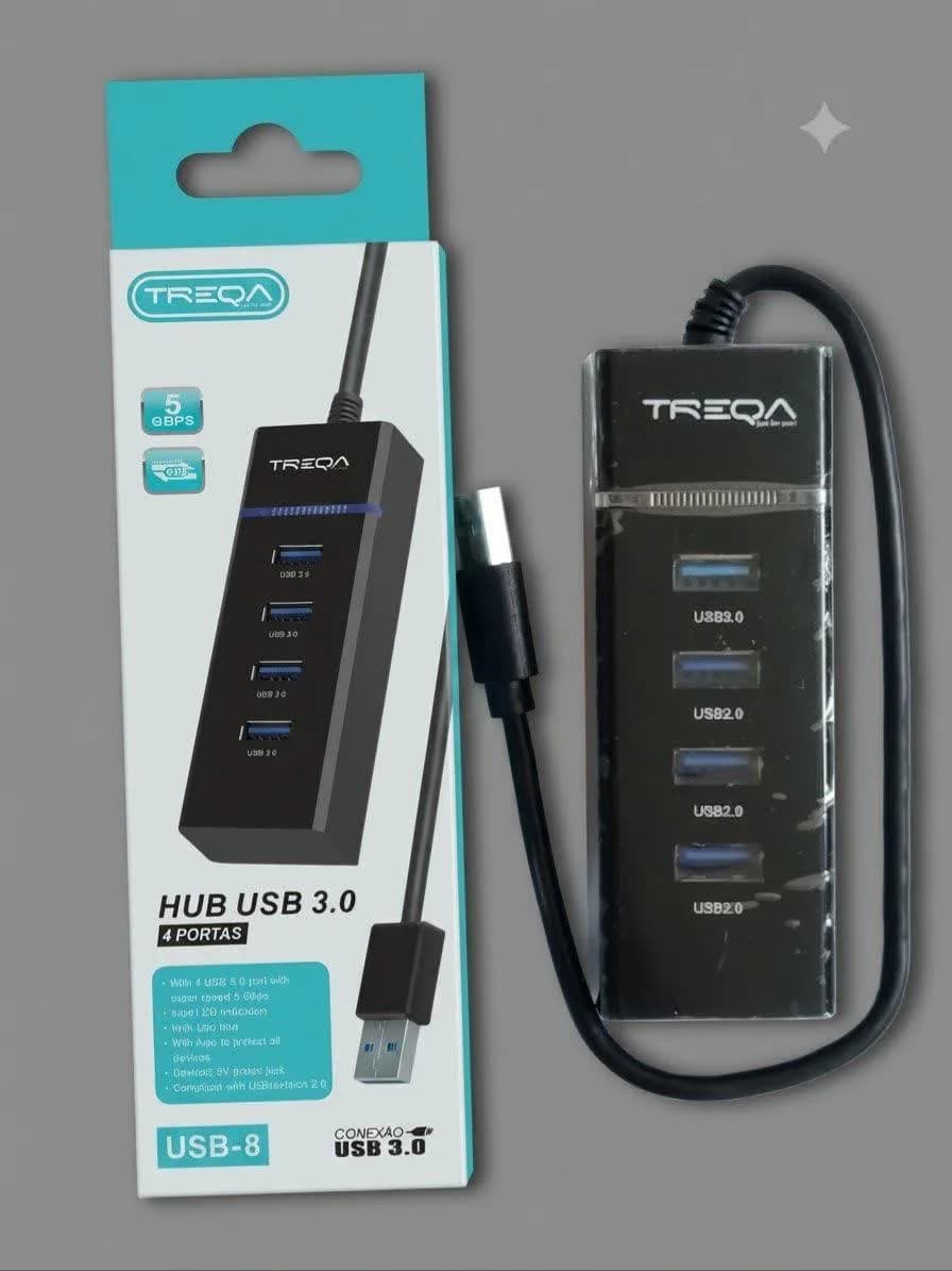 هاب USB 3.0 TREQA — تصویر ۲