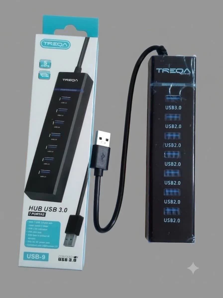 هاب USB 3.0 TREQA