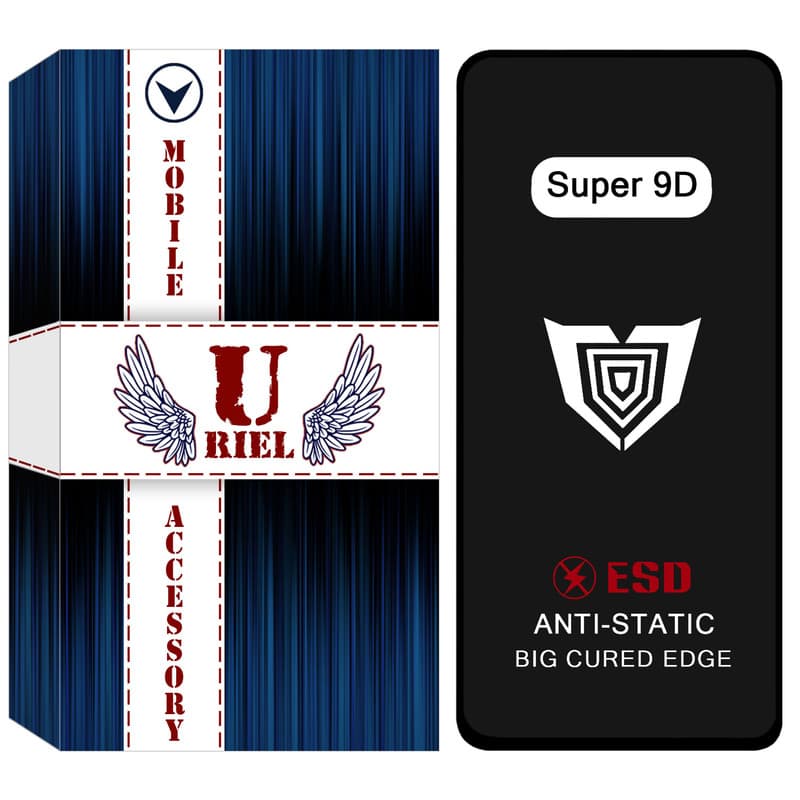 گلس تمام صفحه شیشه ای super 9d برای ایفون 6+/7+/8+