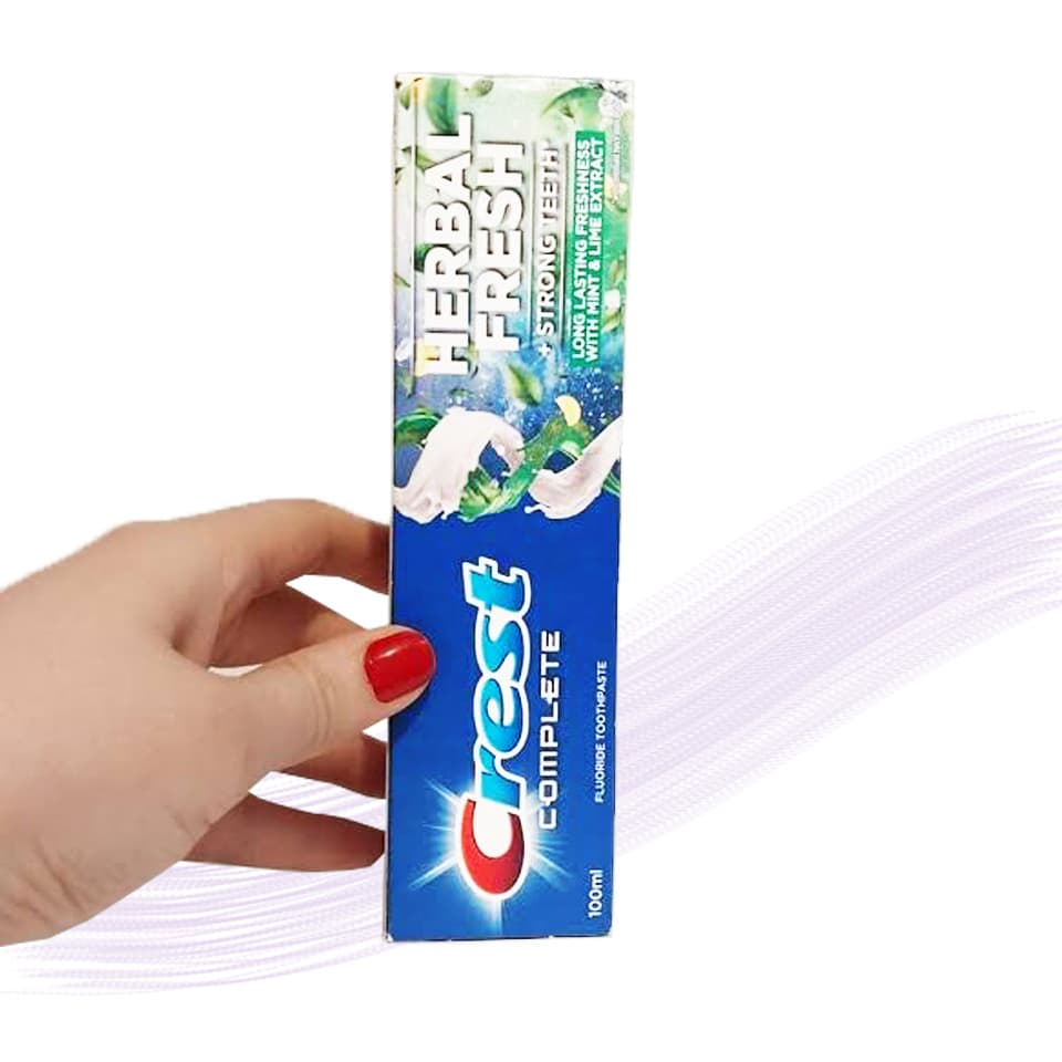 خمیردندان کرست هربال فرش Crest Complete herbal fresh — تصویر ۳