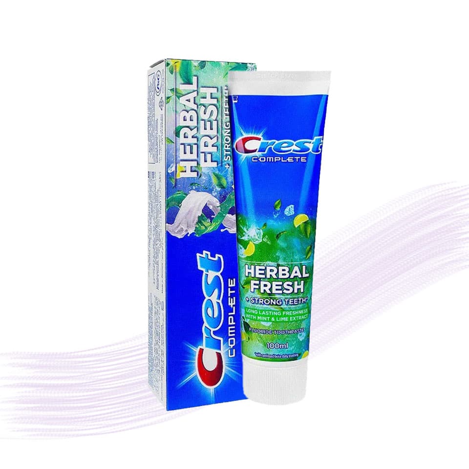 خمیردندان کرست هربال فرش Crest Complete herbal fresh — تصویر ۲