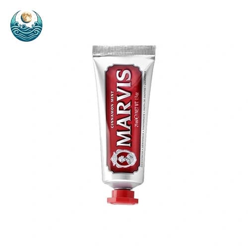 خمیر دندان دارچین و نعناع مارویس Marvis Cinnamon Mint حجم ۲۵ میل بدون جعبه