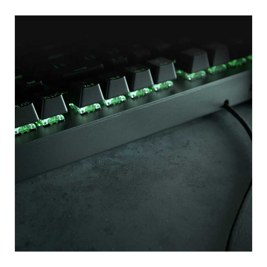 کیبورد ریزر BLACKWIDOW X TKL GREEN SWITCH — تصویر ۳